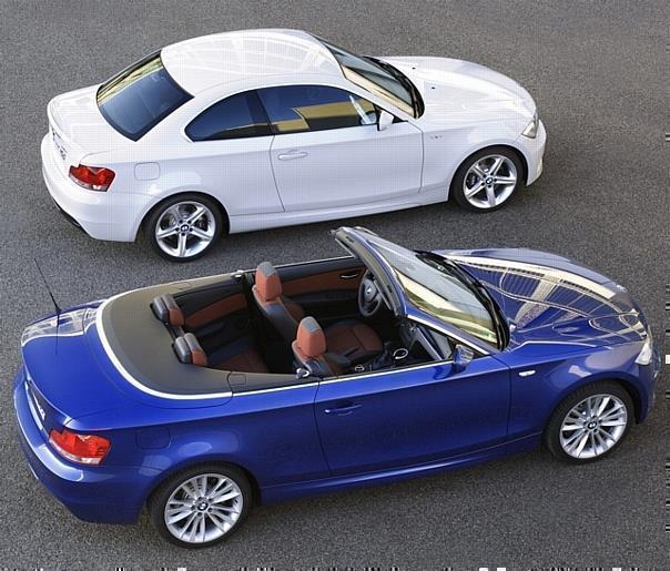 Das BMW 135i Cabrio und das BMW 135i Coupé 